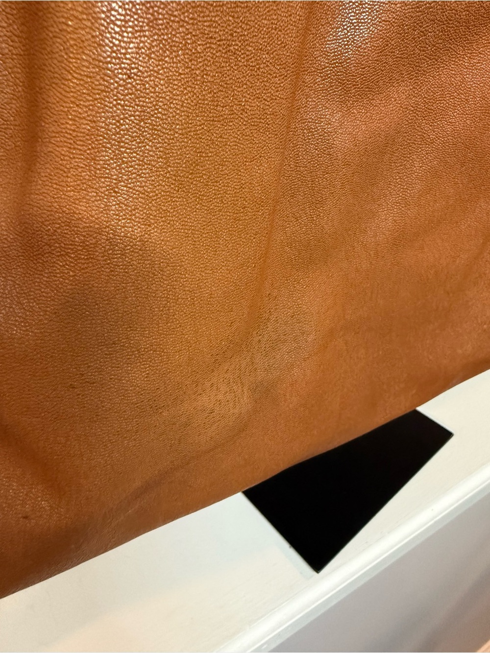 Michael Kors Cognac Leather Hamiltonwith (with callouts) - Picture 7 of 11